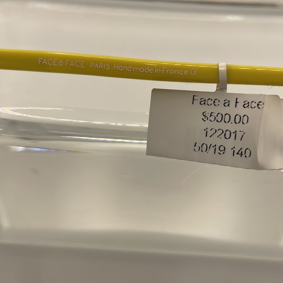 FACE A FACE VINTAGE EYEGLASS FRAME - Picture 4 of 8